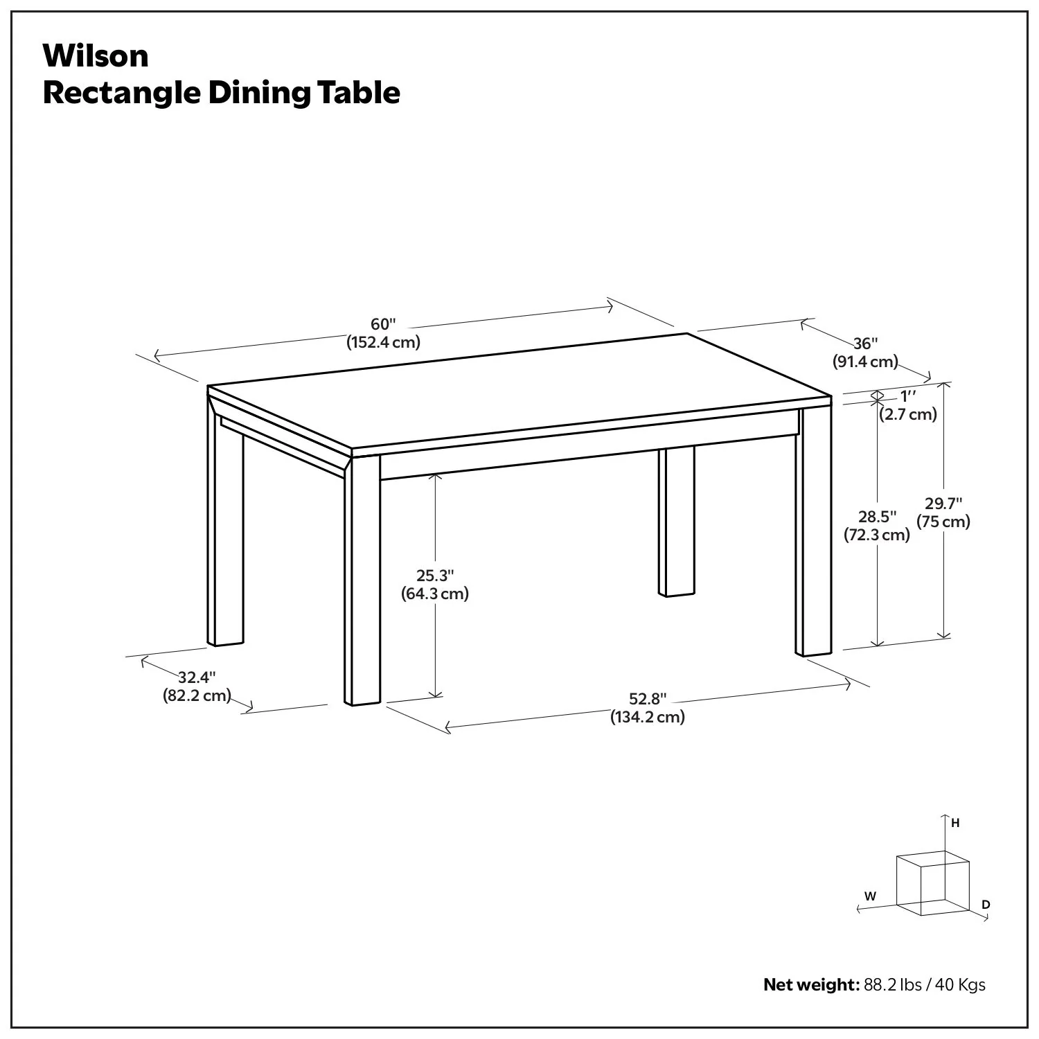 Wilson - Handcrafted Dining Table - Image 19