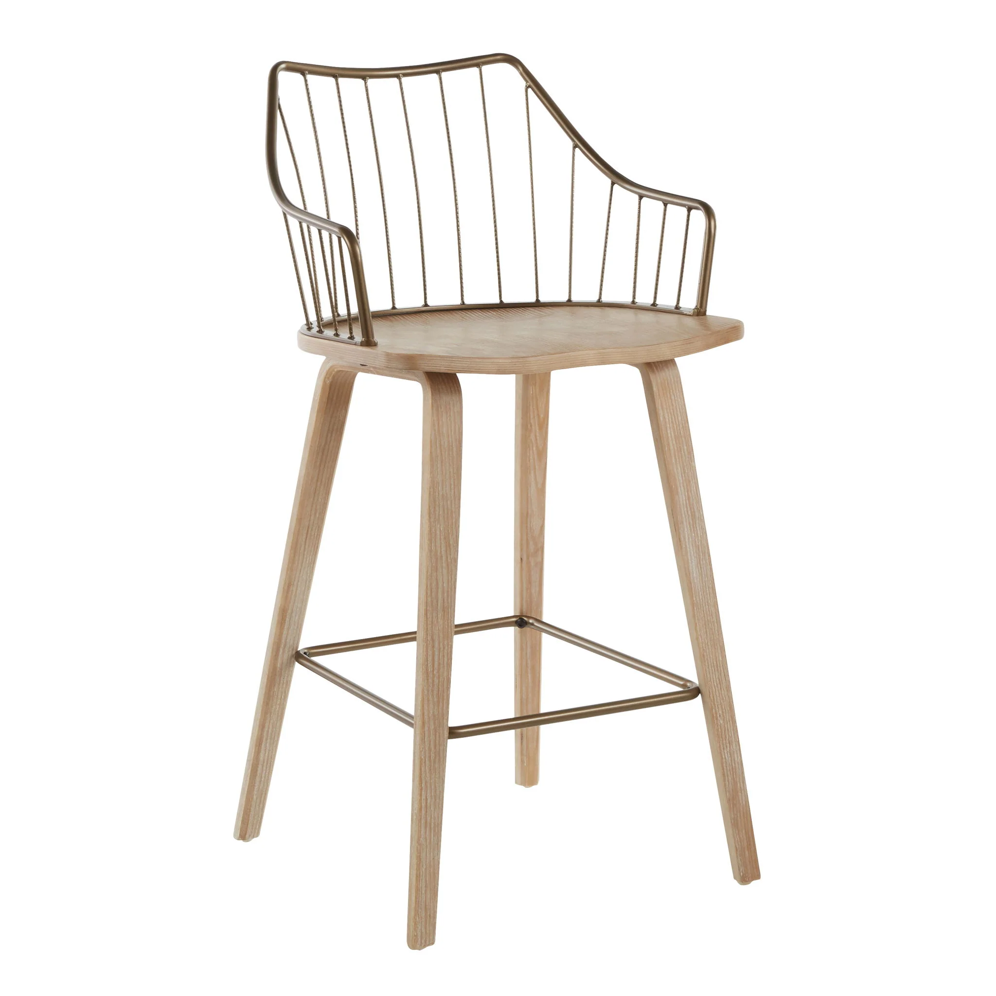 Winston - Farmhouse Counter Stool - Image 2
