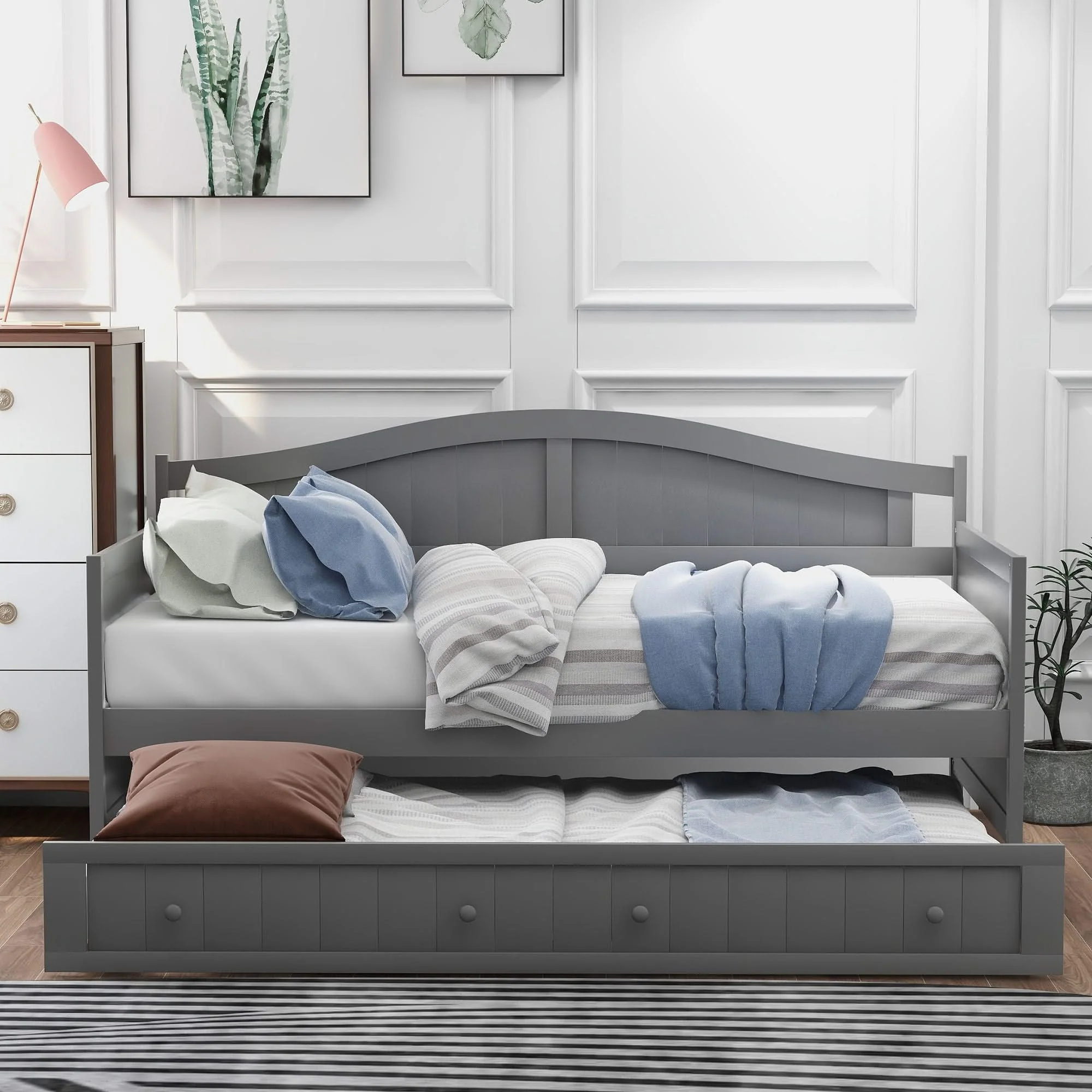 Wooden Daybed, Sofa Bed, No Box Spring Needed - Image 11