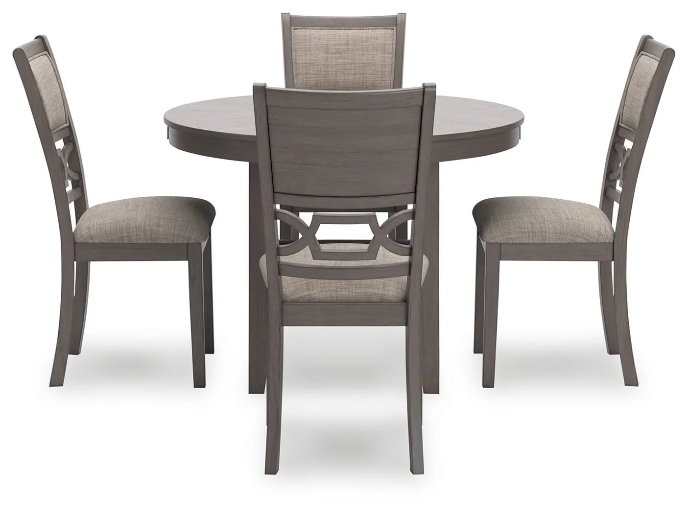 Wrenning - Dining Room Table Set (Set of 5) - Gray - Image 2