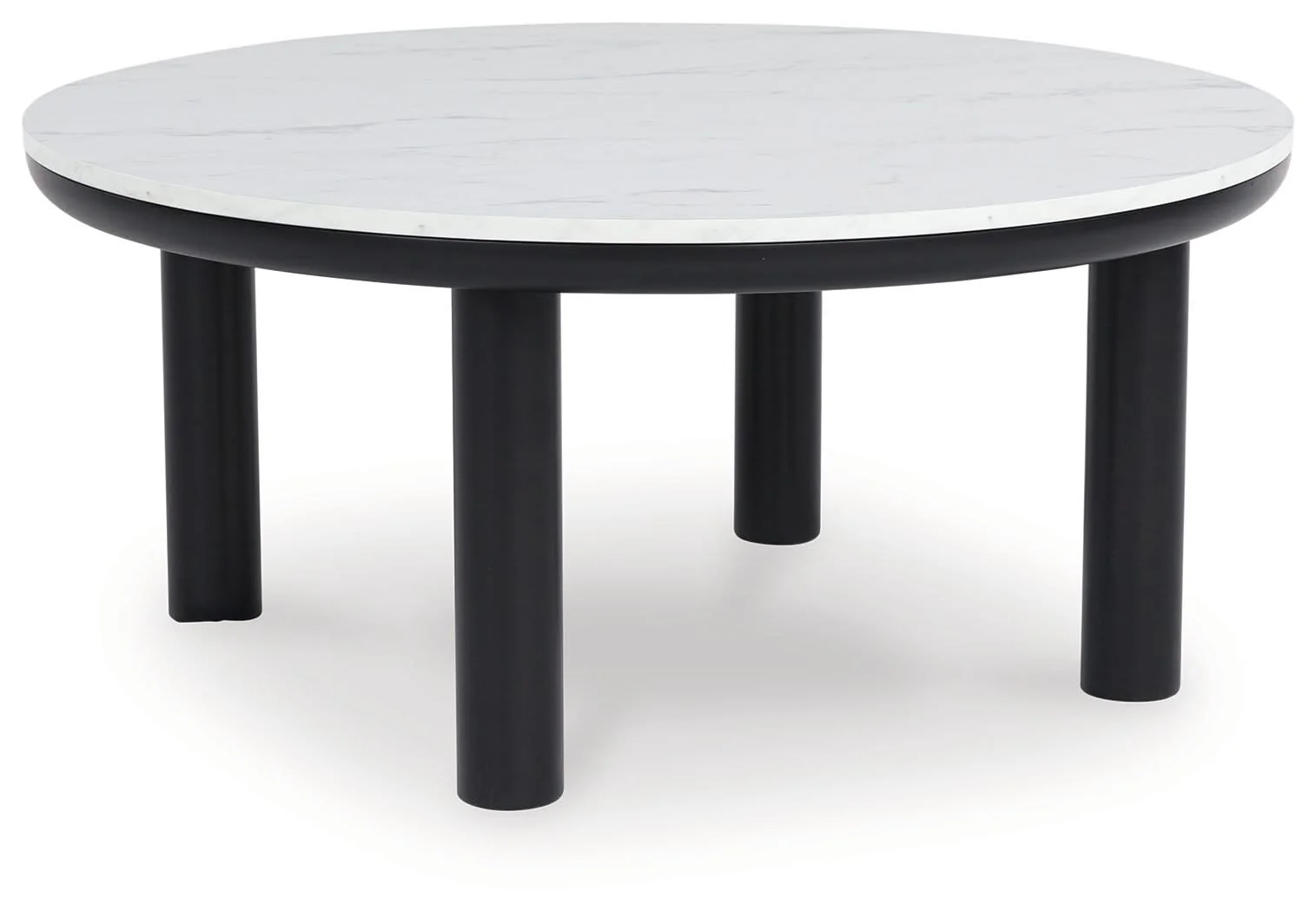 Xandrum - Occasional Table Set (Set of 3) - Black / White - Image 3