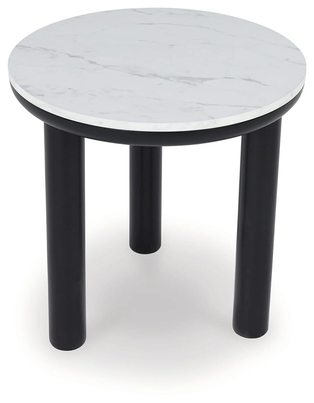 Xandrum - Occasional Table Set (Set of 3) - Black / White - Image 4