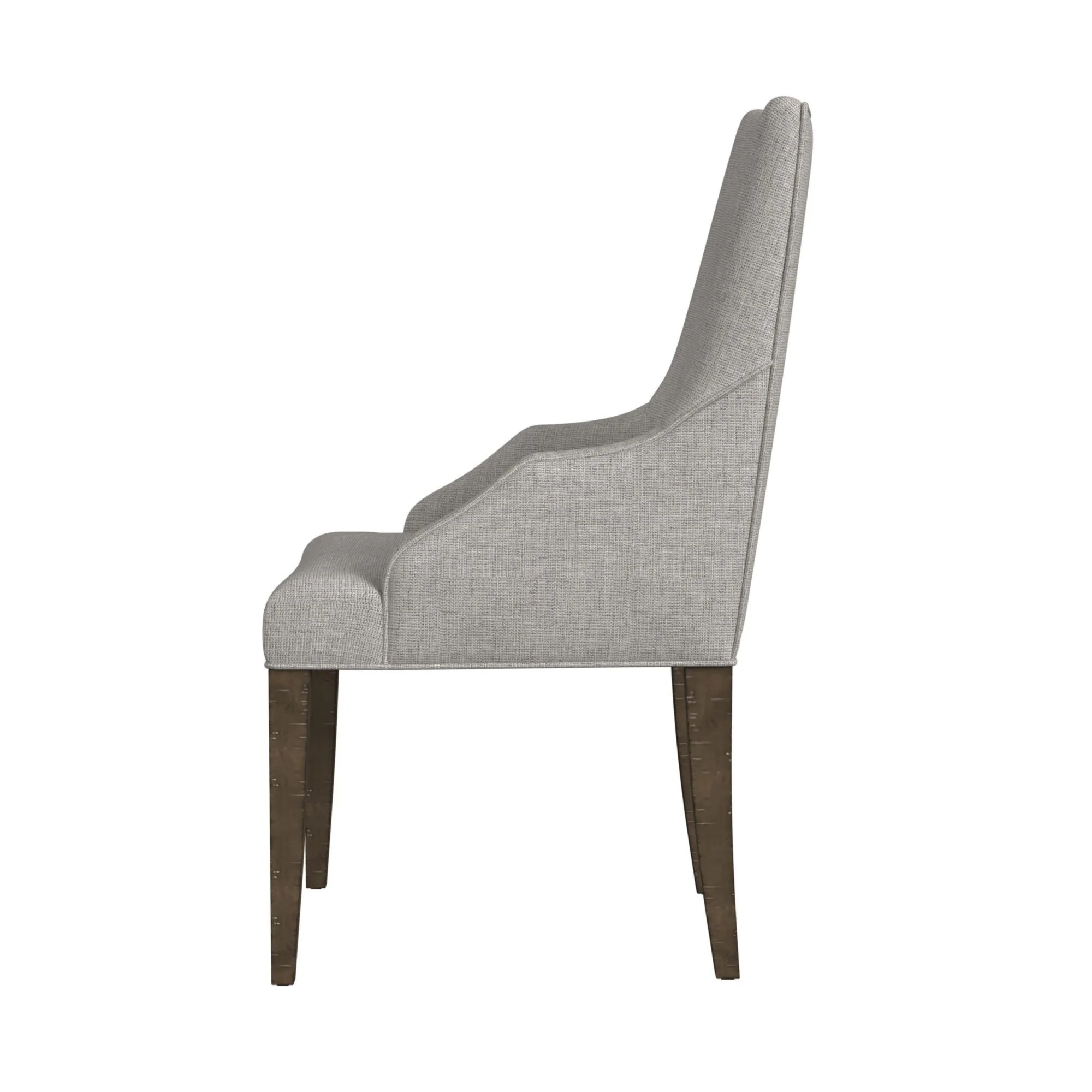 Yellowstone - Dining Host Chair (Set of 2) - Medium Brown - Image 2