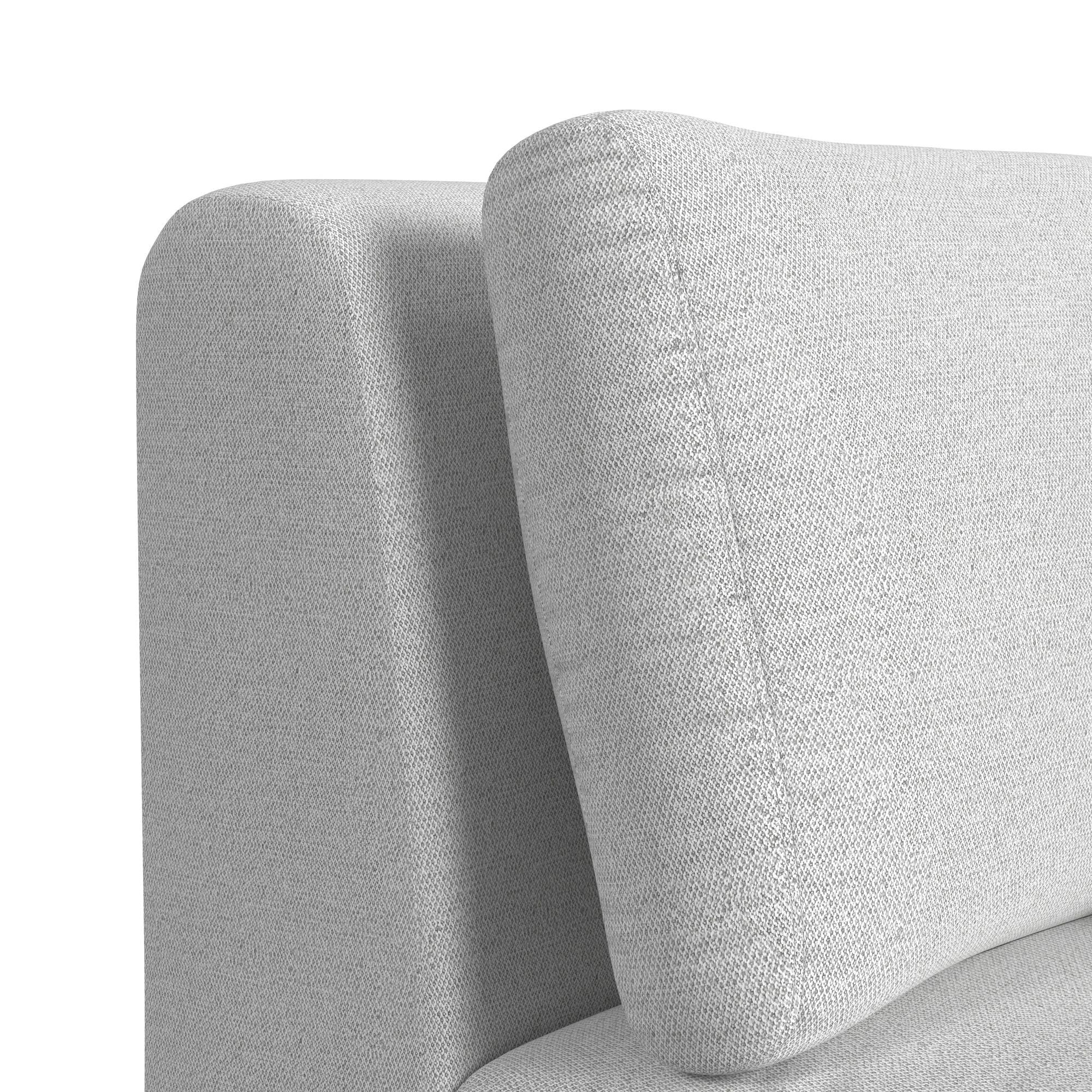 Zandara - Modular Armless Chair - Beige - Image 2