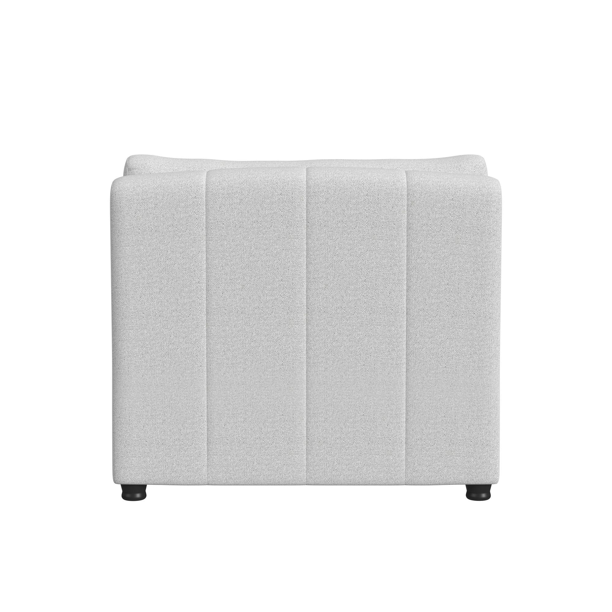 Zandara - Modular Armless Chair - Beige - Image 4