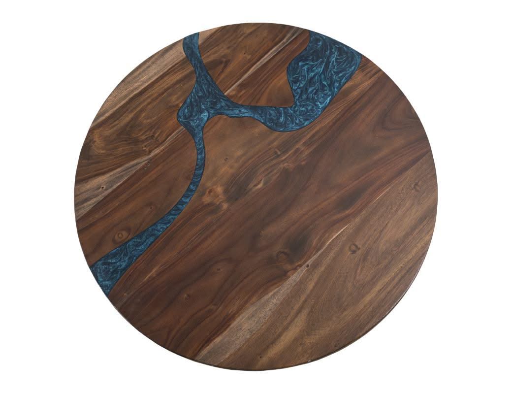Zaphiro - Round Table - Dark Brown - Image 4
